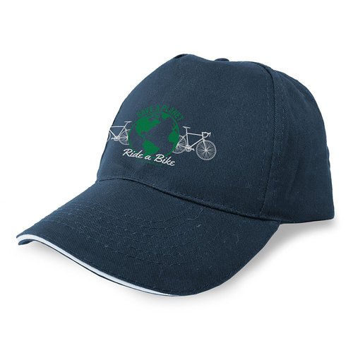 Kruskis Save A Planet Cap Blau  Mann