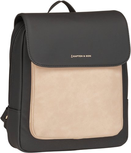 Kapten & Son Tromso Small  in Cream Black (6 Liter), Rucksack / Backpack