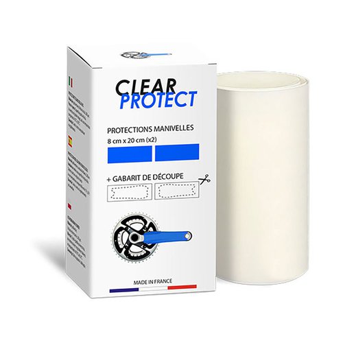 Clear Protect Crank Protectors Durchsichtig