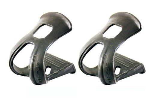 Oxc Pedalhaken ohne riemen 2er-Set aus Nylon - schwarz