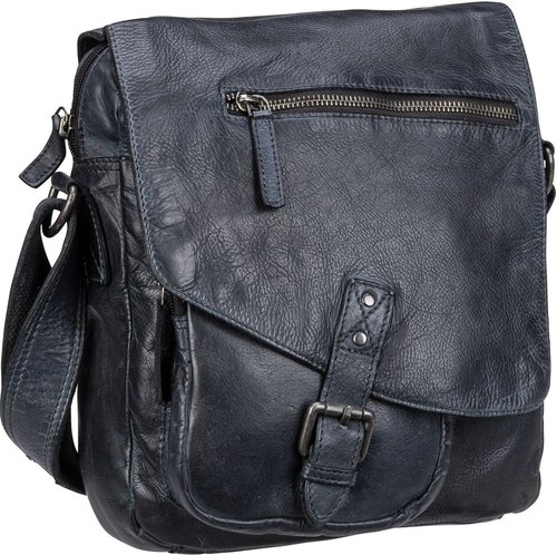 Greenburry Vintage Washed 2917  in Schwarz (8.1 Liter), Umhängetasche