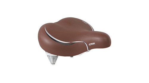 CFP Fahrradsattel Pro Suspension BRAUN