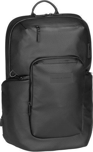 Porsche Design Urban Eco Leather Backpack S  in Schwarz (17.8 Liter), Rucksack / Backpack