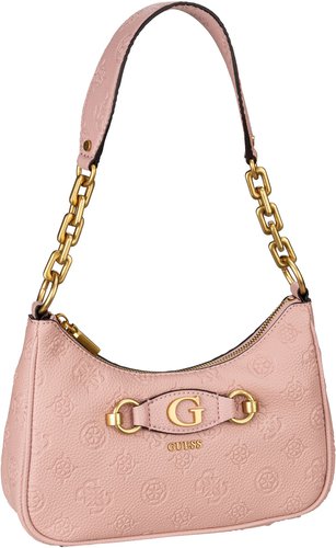 Guess Izzy Peony Top Zip Shoulder Bag  in Rosé (2.4 Liter), Abendtasche