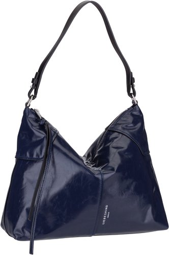 Liebeskind Berlin Mila Crinkle Hobo M in Blau Liter), Handtasche