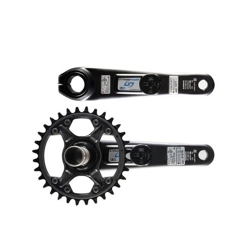 Stages Cycling Shimano Xt M8120 Crankset Power Meter Silber 175 mm  32t