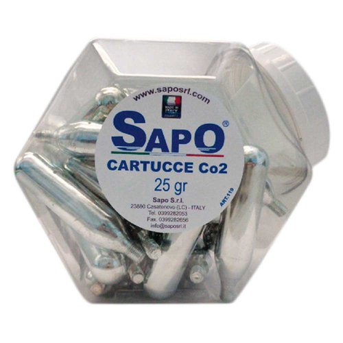 Sapo Co2 Cartridge 35 Units Durchsichtig 25 g
