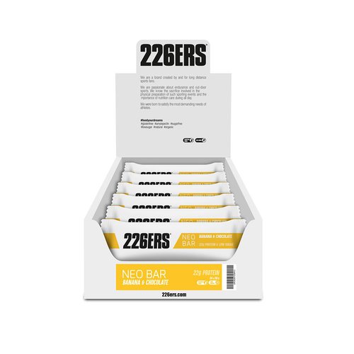 226ers Neo 22g Protein Bars Box Banana  Chocolate 24 Units Durchsichtig