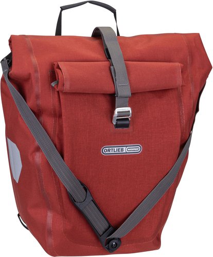 Ortlieb Back-Roller Plus Single QL2.1  in Rot (20 Liter), Fahrradtasche