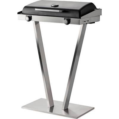 Tkg Team Kalorik TKG EBBQ 1002 L Elektro Grill 2 getrennte Temperaturregler, 2 Grillzonen Edelstahl