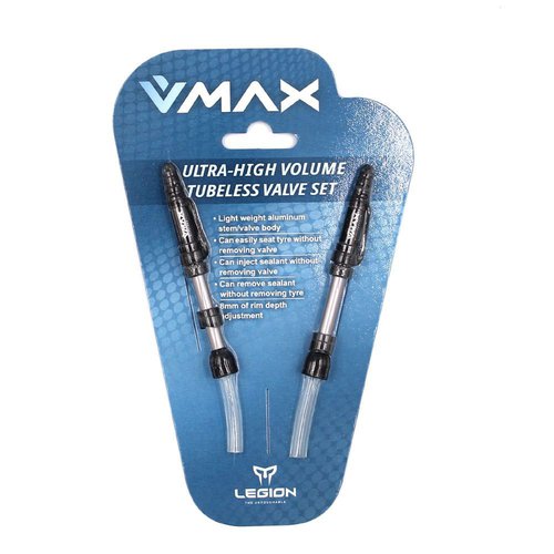 Legion V-max Tubeless Presta 21-29 Mm Ventile 2 Einheiten