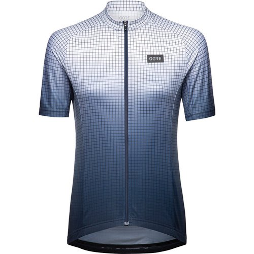 Gore Wear Grid Fade Radtrikot Damen orbit blue white