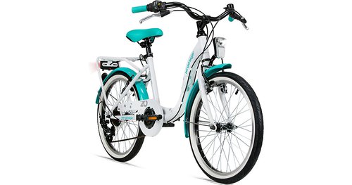 Bergsteiger Kinderfahrrad Atlantis 20 Zoll türkis