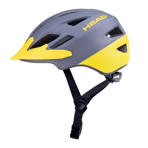 Head Bike Y11a Out Mould Mtb Helmet Gelb,Grau 52-56 cm