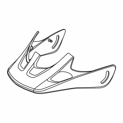 Suomy Scrambler Helmet Spare Visor Durchsichtig