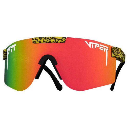 Pit Viper The Originals Carnivore Sunglasses Golden Red MirrorCAT3