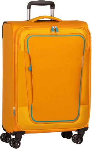 American Tourister Pulsonic Spinner 68 EXP  in Orange (64 Liter), Koffer & Trolley