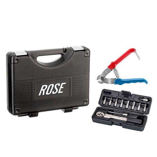 Rose Bikes ALL2GETHER Werkzeugkoffer-Set inkl. Cable Cutter und Drehmomentschlüssel