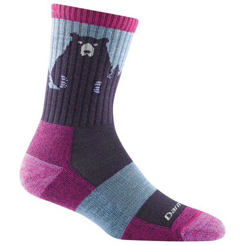 Darn Tough Women's Bear Town Micro Crew Lightweight w Cushn