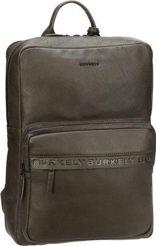 Burkely Minimal Mason 1000803  in Oliv (20.2 Liter), Laptoprucksack