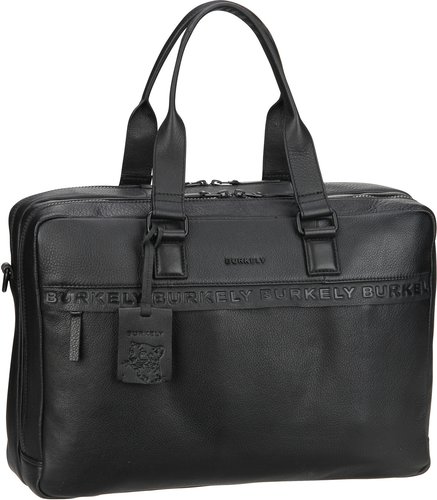 Burkely Minimal Mason 1000801  in Schwarz (20.5 Liter), Aktentasche