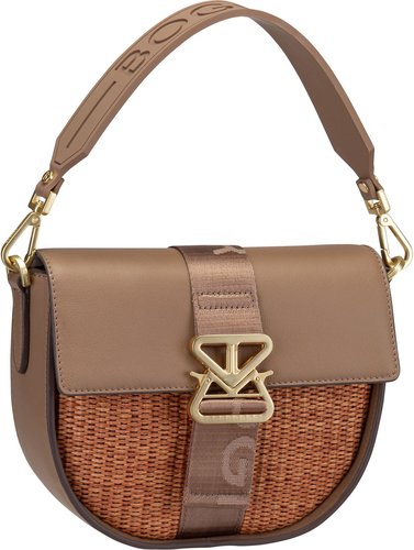 Bogner Zuoz Rafia Cassy SHF  in Beige (2.4 Liter), Saddle Bag