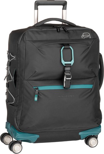 Piquadro Corner 2.0 Cabin Spinner 6377  in Schwarz (32 Liter), Koffer & Trolley
