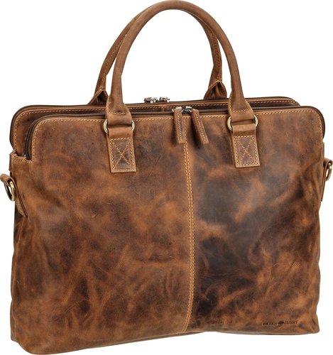 Greenburry Vintage 1538  in Braun (16.4 Liter), Aktentasche