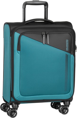 American Tourister Daring Dash Spinner S EXP  in Blau (39 Liter), Handgepäck