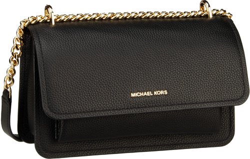 Michael Kors Claire LG Shoulder  in Schwarz (3.5 Liter), Umhängetasche
