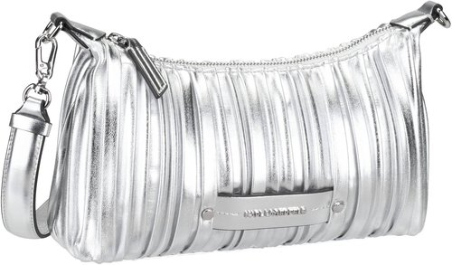 Karl Lagerfeld K/Kushion SM Crossbody  in Silber (2.9 Liter), Umhängetasche