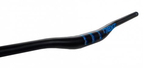 Race Face next 35 carbon riser lenker   20mm rise blue