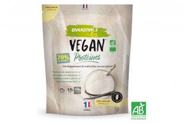 Overstims vegan vanille protein drink bio 700g