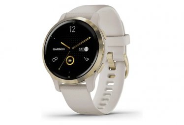 Garmin venu 2s gps uhr gold   beige
