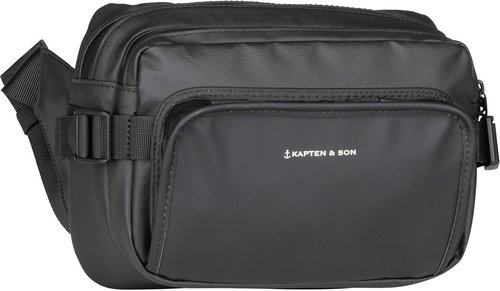 Kapten & Son Lisbon CB  in Schwarz (5.3 Liter), Bauchtasche / Gürteltasche