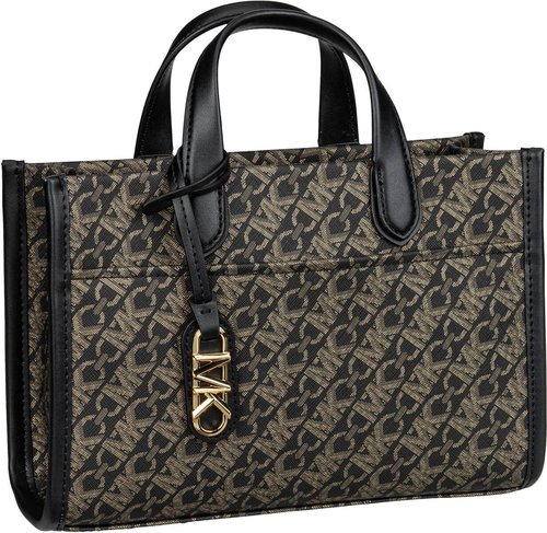 Michael Kors Gigi Small EW MK SIG  in Schwarz (4.1 Liter), Handtasche