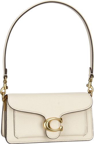 Coach Tabby CY201 Shoulder 20 Pebble  in Weiß (1.3 Liter), Abendtasche
