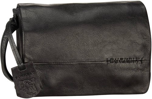 Burkely Natural Norah 1000815  in Schwarz (1.3 Liter), Umhängetasche