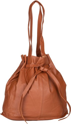 Greenburry Eva Nappa NR-2M  in Cognac (16.7 Liter), Bucket Bag