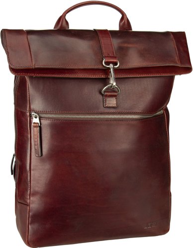 Jost Lund Kurier 6745  in Braun (24.3 Liter), Laptoprucksack