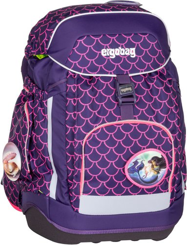 Ergobag maxi Set LUMI  in PerlentauchBär (24 Liter), Schulranzen