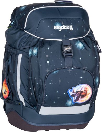 Ergobag maxi Set GLOW  in Blau (24 Liter), Schulranzen