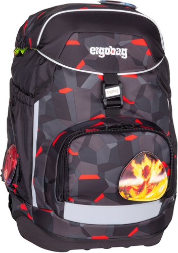 Ergobag pack Set  in Schwarz (20 Liter), Schulranzen