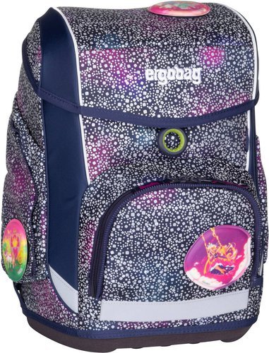 Ergobag cubo Set GLOW  in Bärlaxy (19 Liter), Schulranzen