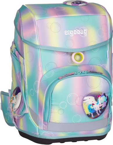 Ergobag cubo Set GLOW  in ZauBärwelt (19 Liter), Schulranzen