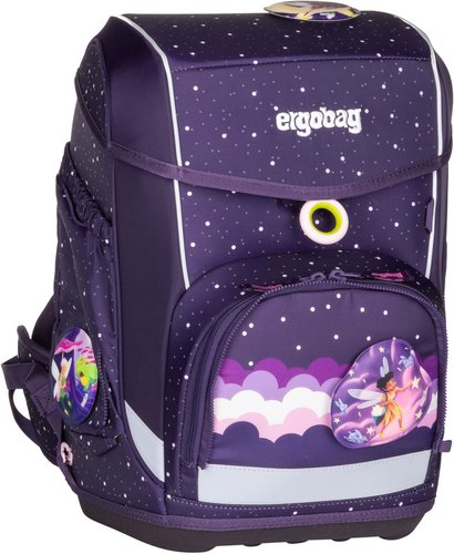 Ergobag cubo Set GLOW  in Lila (19 Liter), Schulranzen