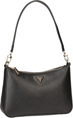 Guess Eco Jazlynn Top Zip 52317  in Schwarz (2.4 Liter), Schultertasche