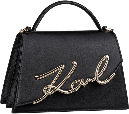 Karl Lagerfeld K/Signature 2.0 MD 30036  in Schwarz (4.4 Liter), Handtasche