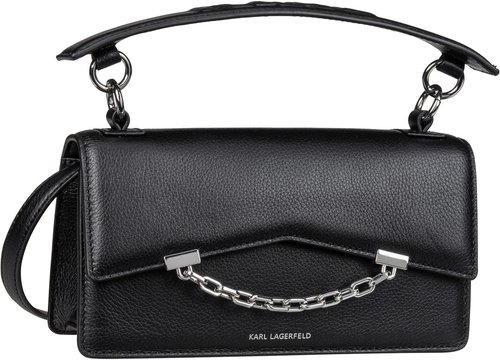 Karl Lagerfeld K/Seven Grainy 30446  in Schwarz (2 Liter), Umhängetasche
