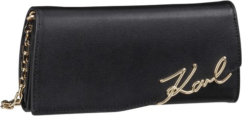 Karl Lagerfeld K/Signature CB Wallet GP 32068  in Schwarz (0.5 Liter), Umhängetasche